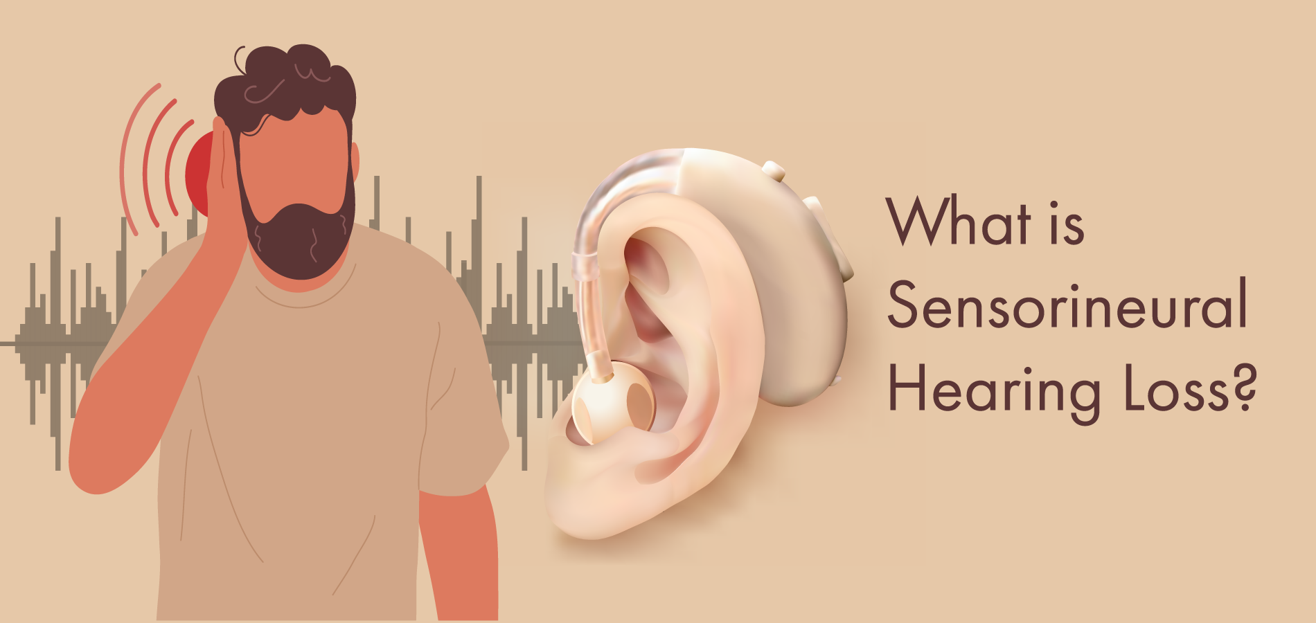 What is sensorineural hearing loss and how can it be treated?